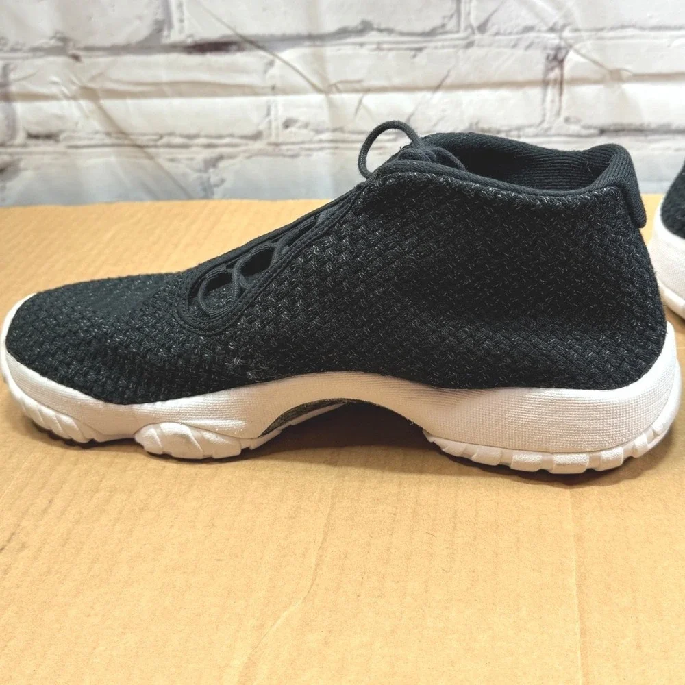 Jordan Air Jordan Future Basketball Sneakers Men 11 Black Woven Shoes 656503-021